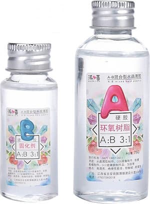 Keo Resin Epoxy Đổ Khối Trong Suốt (2 Chai)