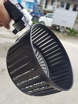 Nồi Chiên Không Dầu 6.5L, 02 Lòng rời, Chống dính, 1600W Kidosu AF65 - Hàng chính hãng