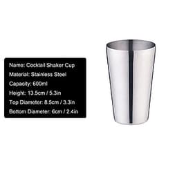 Bộ 9 Dụng Cụ Pha Chế Cocktail Bằng Thép Không Gỉ