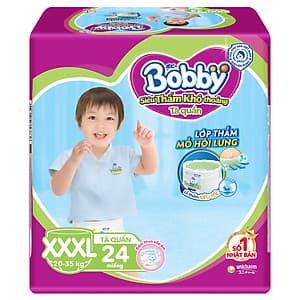 BOBBY TẢ QUẦN XXXL24 (SIZE XXXL, 24 MIẾNG )