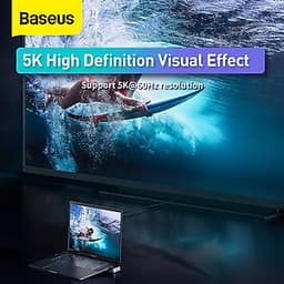 Bộ chuyển đổi Hub đa chức năng BASEUS Armor Age Type-C 9 cổng  (USB3.0 * 3 + HDMI * 1 + RJ45 * 1 + Loại-C * 3 + 3.5 Âm thanh) - Hàng chính hãng