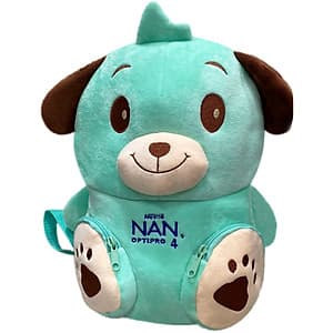 Combo 2 Lon Sữa Bột Nestlé NAN OPTIPRO 4 (1.8kg/lon) - Tặng Balo Gấu Mèo