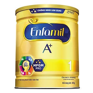CRM - Sữa Enfamil A + 1 360° Brain DHA+ MFGM PRO (400g)