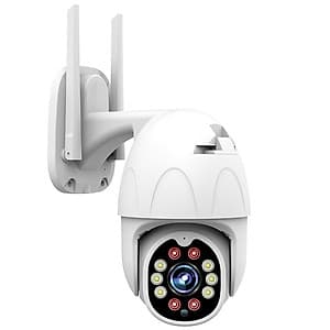  Camera IP không dây ngoài trời Yoosee PTZ 2 Râu FullHD 1080P đàm thoại 2 chiều, xoay 360 phát hiện chuyển động 10 đèn LED Flash và hồng ngoại - Phiên bản 2020 Hàng Nhập Khẩu