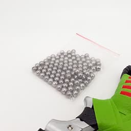 Ná Cao Su Phượng Hoàng Thước Ngắm Kép Quấn Dây Tím (+ 3 Dây Dẹt 2 Lớp + 100 Bi + Nhẫn Nam Châm Hít Bi)