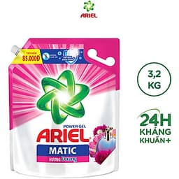 Nước Giặt Ariel Hương Downy Túi 3.2Kg