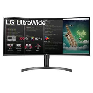 Màn Hình Cong Siêu Rộng Đa Tác Vụ LG 35WN75C-B 21:9 UltraWide QHD (3440 x 1440) 5ms 100Hz VA MaxxAudio (7W) AMD FreeSync - Hàng Chính Hãng