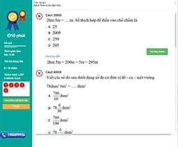 Khóa học TOÁN HỌC LỚP 4 NÂNG CAO - cô Ngọc Lan - 09 tháng