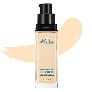 Kem Nền Mịn Nhẹ Kiềm Dầu Fit Me Maybelline New York Matte Poreless Foundation 30ml