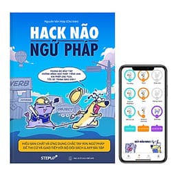 Combo 2 sách Hack Não 1500 + Hack Não Ngữ Pháp - Tặng App học phát âm và ngữ pháp, làm chủ từ vựng và nắm chắc ngữ pháp tiếng Anh chỉ sau 2 tháng