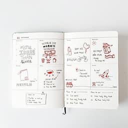 Sổ tay Planner 2021 Crabit Notebuck - Sổ Kế hoạch 2021 Bìa cứng - Lịch năm, tháng, tuần, trang dot, bản đồ Việt Nam