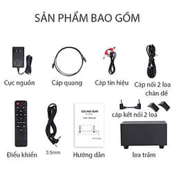 loa thanh âm thanh nổi 3D kết nối smart tivi  LP-1807P 