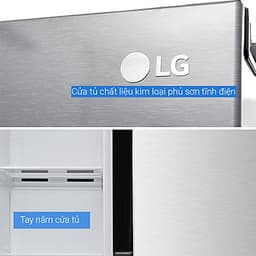 Tủ lạnh LG Inverter 613 lít GR-B247JDS 