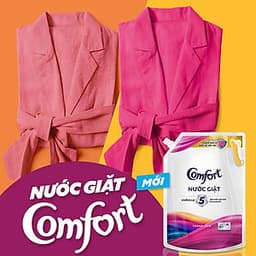 Nước Giặt Chống Lão Hóa Comfort Hương Thanh Lịch Túi 3,1kg