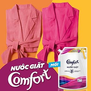 Nước Giặt Chống Lão Hóa Comfort Hương Thanh Lịch Túi 3,1kg