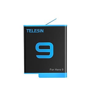 Pin Telesin cho Gopro Hero 9 - Pin Camera Hành Trình GoPro 9 (Hàng Chính hãng)
