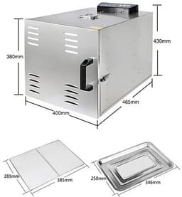 Máy sấy thực phẩm 10 khay