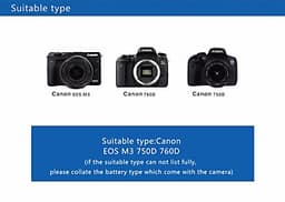 Sạc đôi kèm cáp sạc và 2 pin sạc KingMa LP-E17 cho Canon EOS M3 M5 M6 760D 800D - Hàng chính hãng