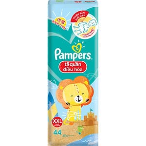 Tã Quần Pampers Điều Hoà Gói Lớn XXL44 (15-25kg)