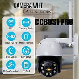  Camera Wifi Ngoài Trời CareCam CC8031 - 3.0Mpx (2304x1296P), Xoay 360 Độ, Đàm Thoại 2 Chiều - Hàng chính hãng