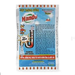 Bộ 8 gói bột thông cống cực mạnh 100g nội địa Hando