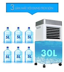 Quạt làm mát không khí Kachi MK158 30L - Hàng chính hãng