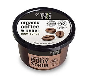 Tẩy Tế Bào Chết Toàn Thân Organic Shop Organic Coffee & Sugar Body Scrub 250ml