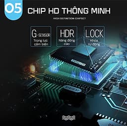 Camera Hành Trình Xe Tải Màn Hình Cảm Ứng 5.0 inch Full HD 1080p GPS H5 (Hỗ Trợ Tiếng Việt) 
