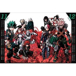 Lịch Treo Tường My Hero Academia - Học Viện Siêu Anh Hùng 2021