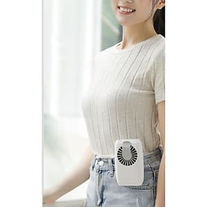 Quạt Treo Eo Lưng Kèm Dây Đeo Tích Hợp Sạc Thích Hợp Với Mọi Hoạt Động Làm Việc Giải Trí Subara GF-22