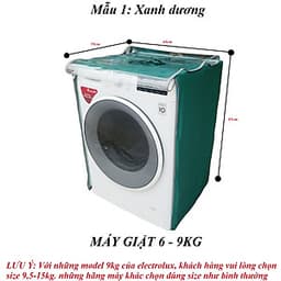 Vỏ bọc máy giặt, máy sấy chống mưa nắng chất liệu vải dù cao cấp
