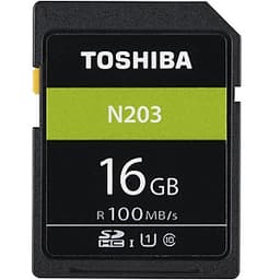 Thẻ nhớ Toshiba SDHC 16gb  100Mb/s -N203 - Hàng Chính Hãng