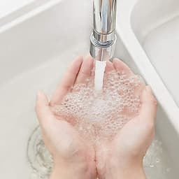 Đầu gắn vòi nước tăng áp, xoay 360 độ, hai chế độ nước, bằng đồng thau Waternymph ASQPQ034-N0020 (kèm bộ Ren chuyển đổi 6 món cho tất cả các loại vòi nước tiêu chuẩn)