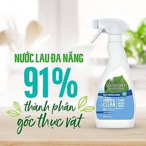 Combo 2 Seventh Generation Xịt Tẩy Rửa Đa Năng  (475ml)