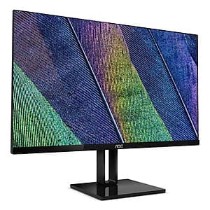 Màn hình máy tính AOC 24V2Q 24 inches IPS FHD 75Hz (Đen) - Hàng chính hãng