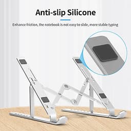 Giá Đỡ Laptop Hợp Kim Nhôm 7 Cấp Độ Điều Chỉnh Chống Trượt Gấp Gọn