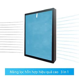 Máy lọc không khí XSQ-KJ-01 có màn hình hiển thị trừ khử các mùi hăng mùi hôi nhanh chóng chế độ tự động tạo ion lọc không khí hiệu quả lọc sâu PM 2.5 thích hợp cho mọi gia đình - Hàng nhập khẩu