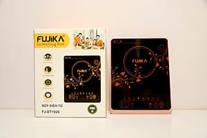  Bếp Điện Từ Đơn 2000W FUJIKA FJ-BT1920 Kèm Nồi Lẩu Inox Điều Khiển Cảm Ứng Mặt Kính Cao Cấp-Hàng Chính Hãng 