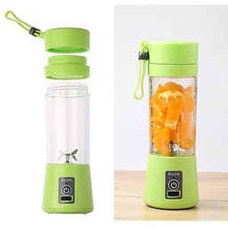 Máy Xay Sinh Tố Mini Cầm Tay 6 Lưỡi (Giao Màu Ngẫu Nhiên) + Tặng 2 Bàn Chải Đánh Răng