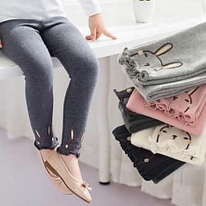  QUẦN LEGGING THỎ CUTE CHO BÉ GÁI