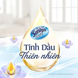Nước Lau Sàn Sunlight Tinh Dầu Thiên Nhiên - Hương hoa Diên Vỹ (2.6kg/Túi)