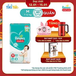 Tã Quần Pampers Giữ Dáng Mới Gói Đại M60 (60 Miếng)