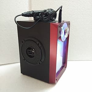 Loa Karaoke Bluetooth MN-03 có Led - Kèm Mic có dây