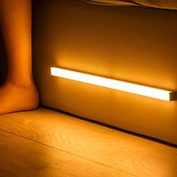 Đèn cảm ứng gắn cầu thang, tủ đồ, toilet, tự động bật/tắt ánh sáng, sạc bằng USB tiện dụng