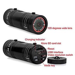 Camera Hành Trình Sport Chống Nước Cho Xe Đạp, Xe Máy M500 AZONE