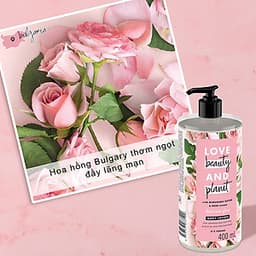 Sữa Dưỡng Thể Sáng Da Love Beauty And Planet Delicious Glow 400ml