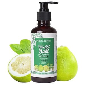 Dầu Gội Bưởi - Ngăn Ngừa Rụng Tóc, Kích Thích Mọc Tóc Milaganics (200ml / Chai)
