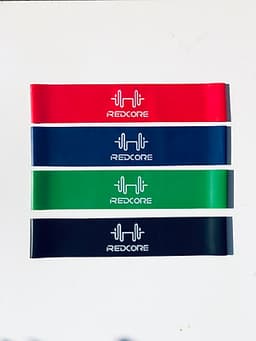 Combo 4 dây mini band, dây cao su miniband tập chân mông, phụ kiện tập gym