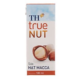 Lốc 4 hộp Sữa hạt Macca TH true NUT (180ml)