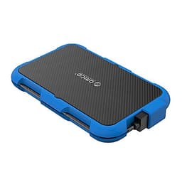 Hộp Đựng Ổ Cứng Di Động HDD Box ORICO 2739U3( Màu xanh) USB3.0/2.5 Nhựa ABS+Silica gel - Hàng Chính Hãng